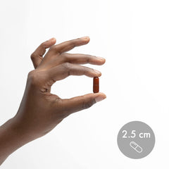 Dr Mercola Liposomal Vitamin C capsule close-up hints at smooth ingestion