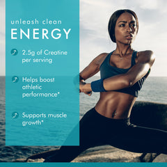 NSF for Sport emblem on Dr. Mercola Pure Power Creatine packaging.