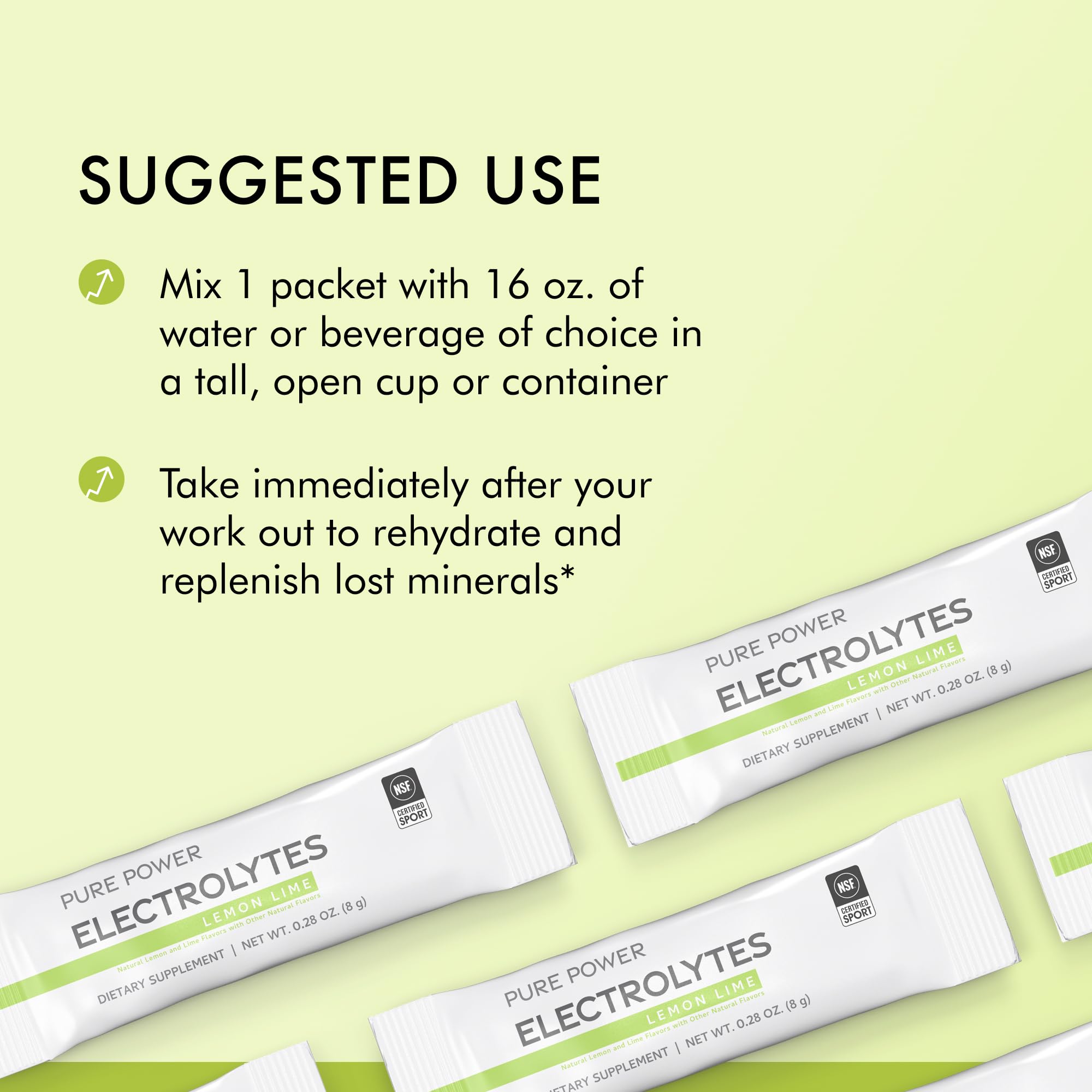 On-the-go electrolyte packets from Dr. Mercola for workouts or travel.