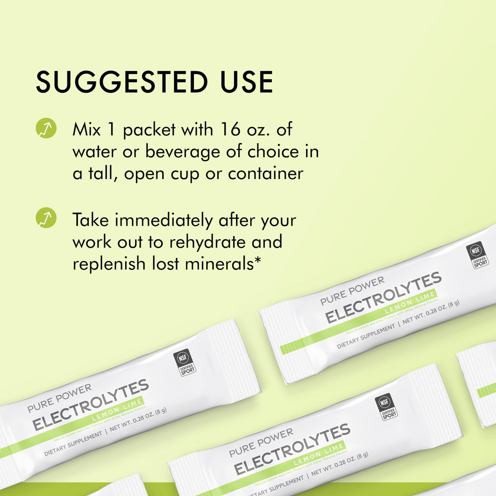 On-the-go electrolyte packets from Dr. Mercola for workouts or travel.