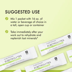 On-the-go electrolyte packets from Dr. Mercola for workouts or travel.