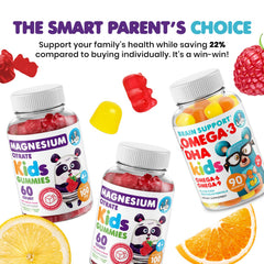 Nutrition labels and bundle features of DR. MORITZ gummies package