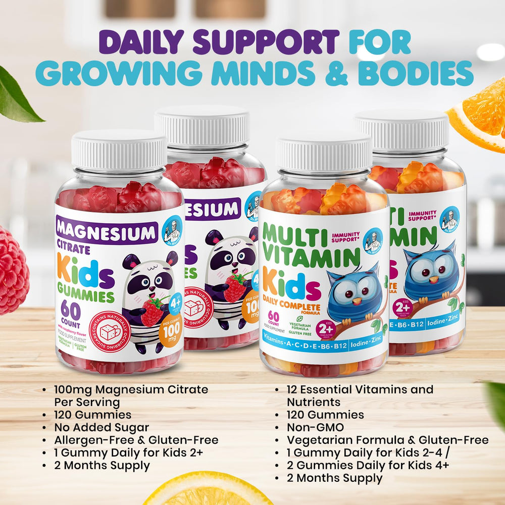 DR. MORITZ Bundle two-pack display for family wellness