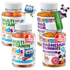 DR. MORITZ Kids Magnesium Orange Gummies bottle for easy after-school calm