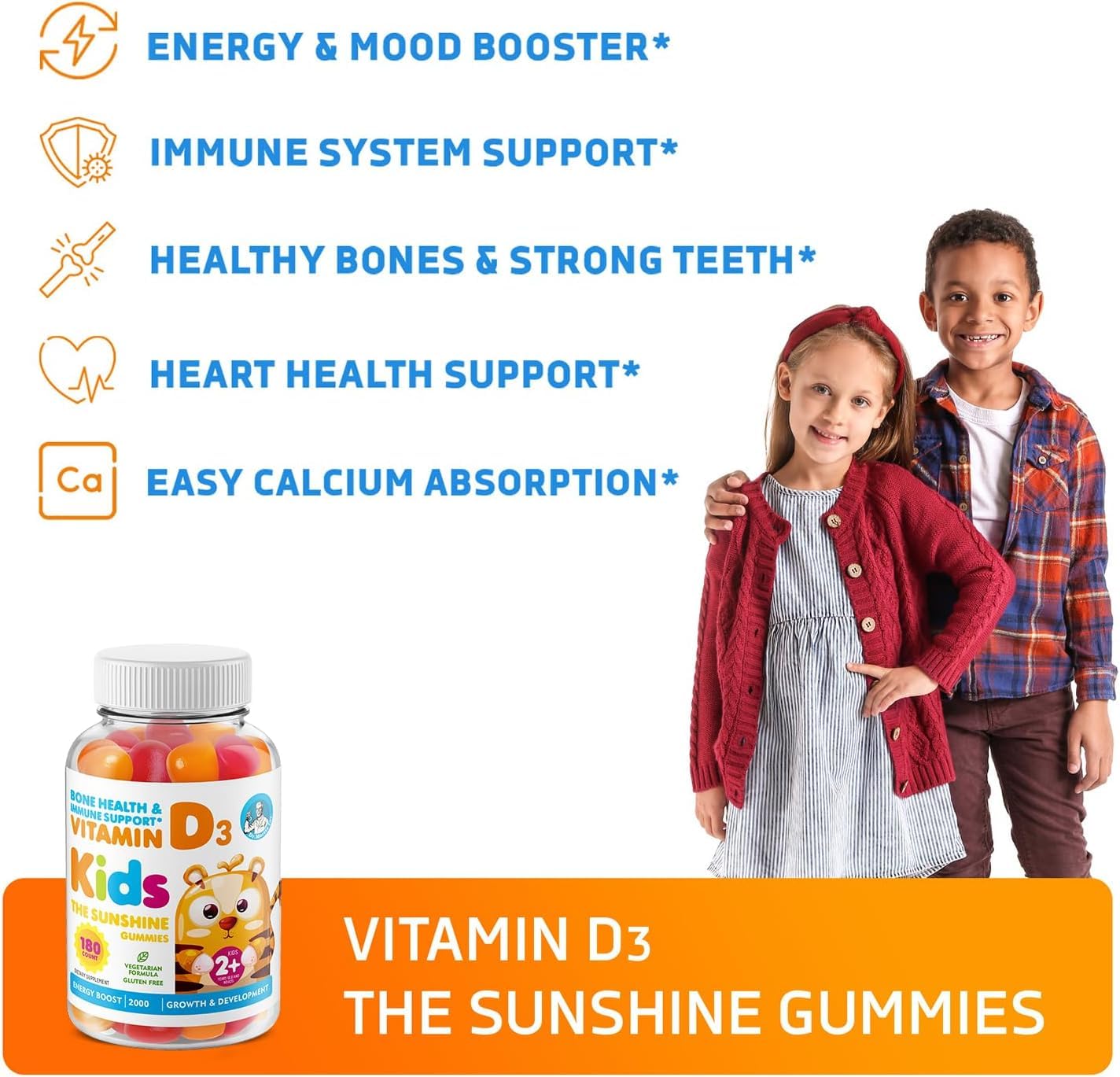 DR. MORITZ gummies in a bowl with mango, peach, and strawberry flavors