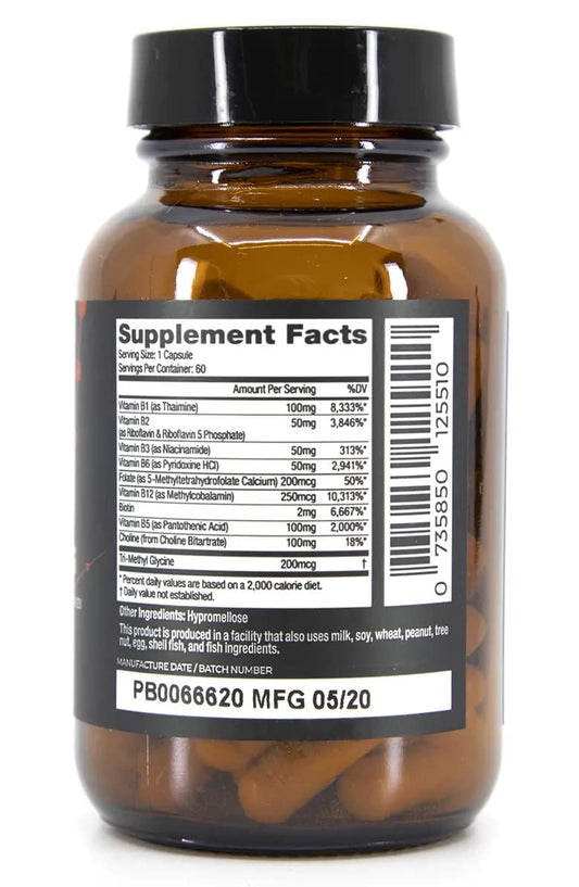 Capsules close-up ready for daily use supporting nervous system health.