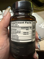 DR. NIGMA Healthy Flora packaging details indicating 30 capsules per bottle
