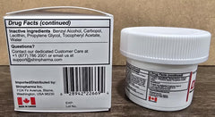 Dr. Numb packaging highlighting a child-resistant cap for safety.