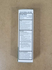 Dr. Numb foam soap packaging with label details and strength.