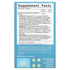 Dr. Ohhira's Probiotics Professional Formula capsules showing 12-strain blend for gut health and nutrient absorption
