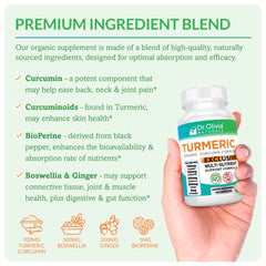 Dr. Olivia Naturals boswellia ginger capsules for joints and connective tissue