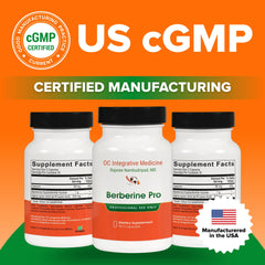 Pouring capsules demonstrates flexible, meal-timed dosing.