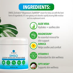 Dr. Robaina DMSO Cream manufactured in the USA.