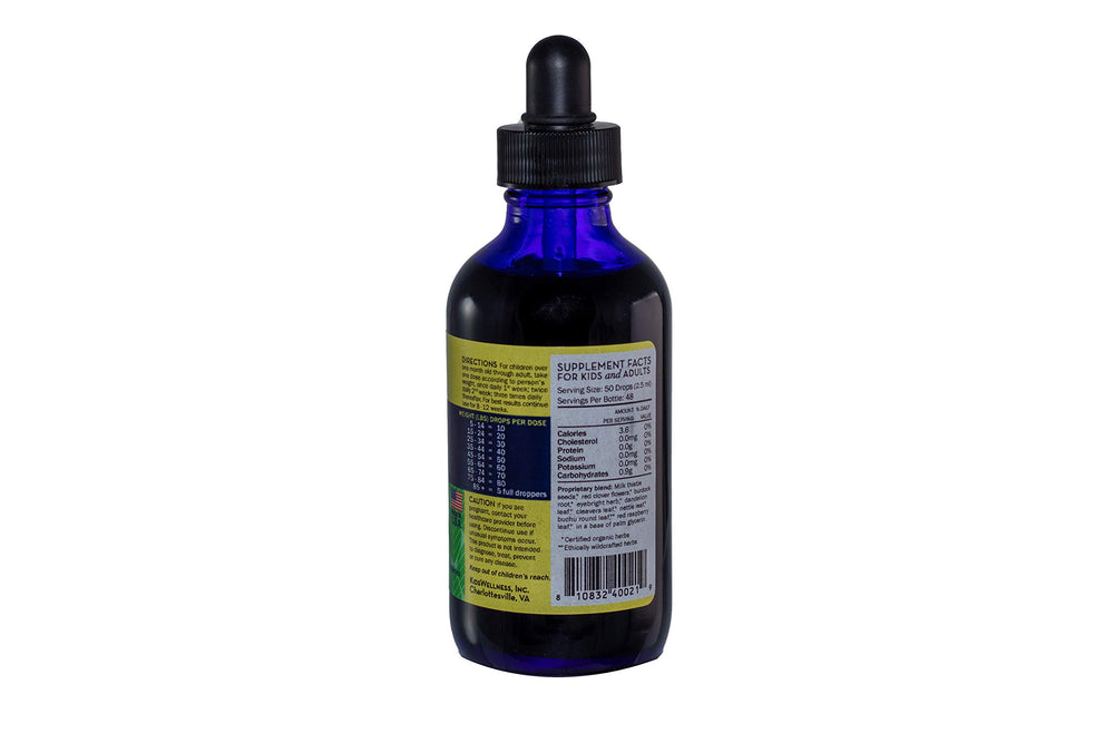 Dr. Rydland's Detox & Skin packaging is compact and travel-friendly