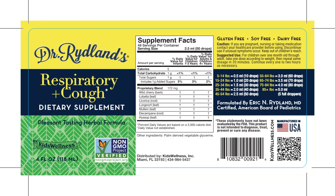 Dr. Rydland's organic palm glycerin sweetener for a mild taste profile.