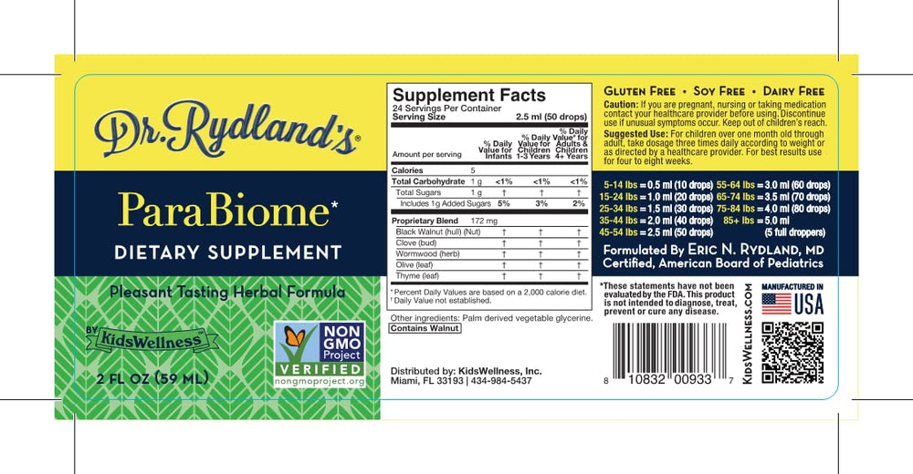 Bottle with label info shows ingredients and usage cues for easy dosing.