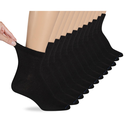 Dr. Scholl's women's diabetes circulator ankle socks white in four-to-ten pack for daily comfort