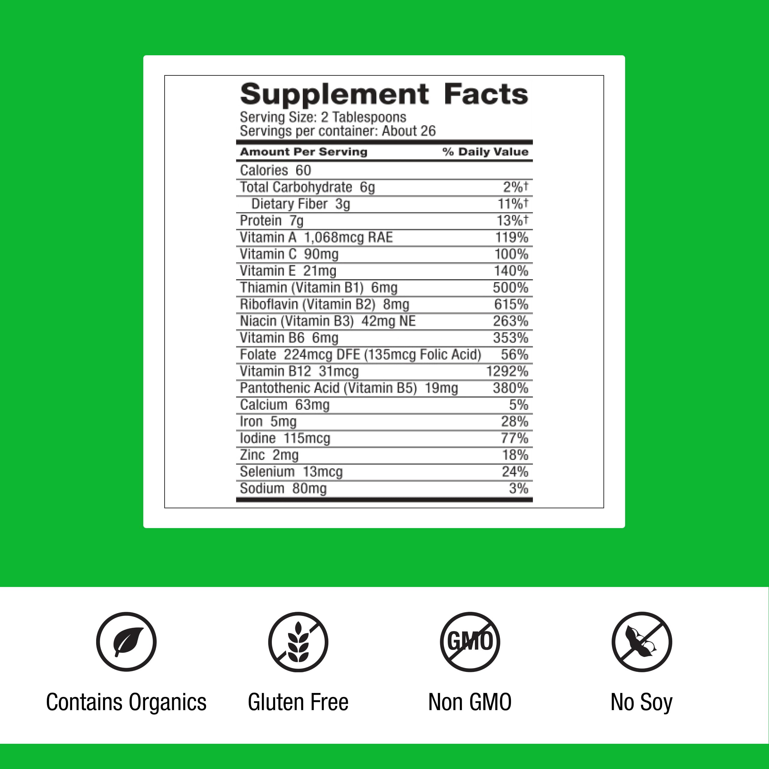 Dr. Schulze's SuperFood Plus bottle pour ready-to-mix for convenient energy