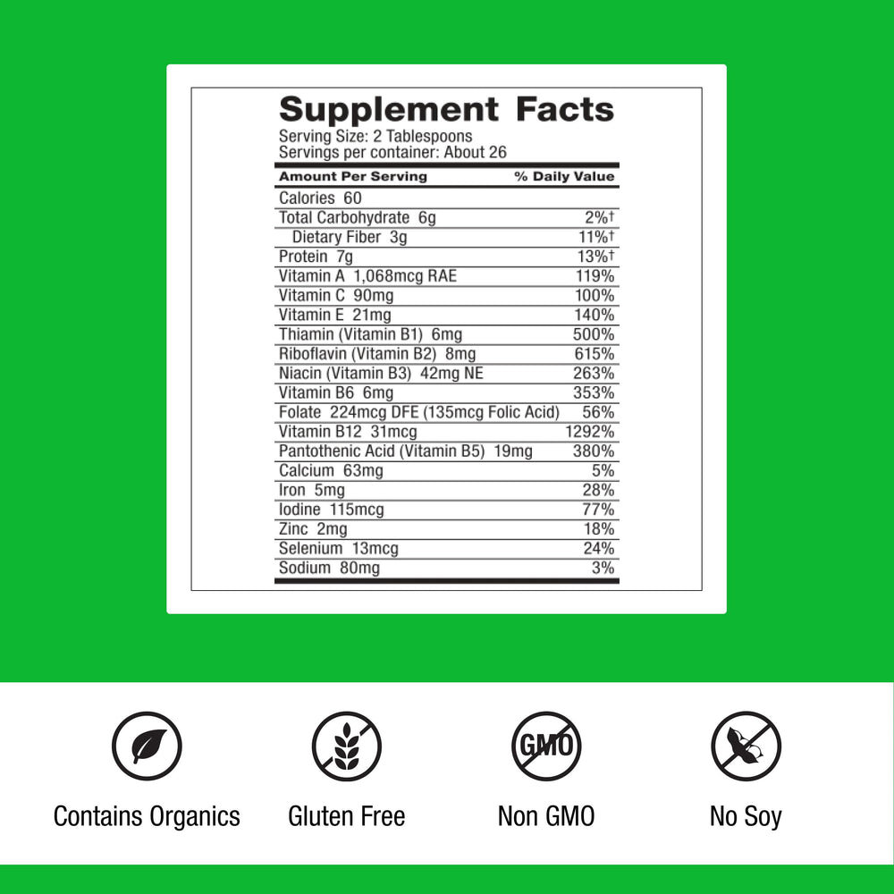 Dr. Schulze's SuperFood Plus bottle pour ready-to-mix for convenient energy