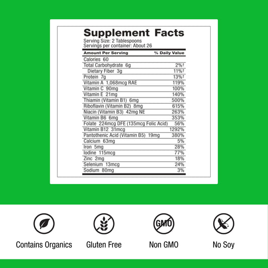 Dr. Schulze's SuperFood Plus bottle pour ready-to-mix for convenient energy