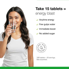 Pile of tablets from Dr. Schulze's SuperFood Plus, gluten-free.
