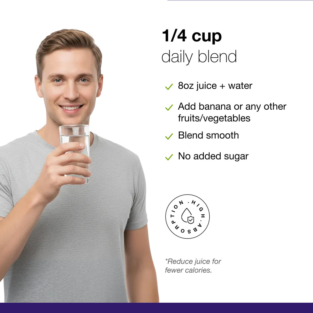 Glass jar with leafy greens suggests organic gut-friendly nourishment.
