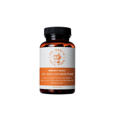 Dr. Sebi's Sea Moss Capsules bottle for daily mineral support.