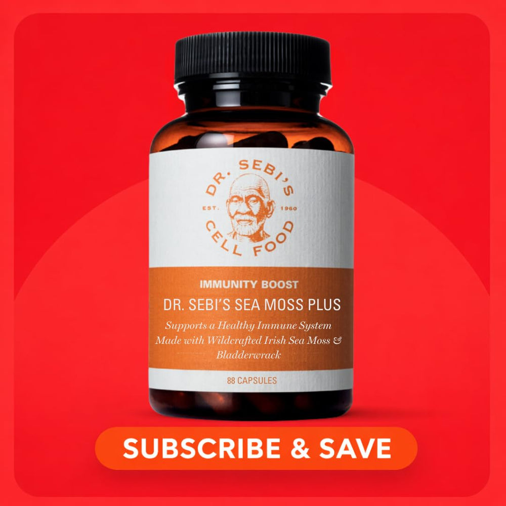 Heritage of traditional wellness reflected in Dr. Sebi's Sea Moss Capsules.