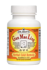 DR. SHEN'S Gan Mao Ling 90 tablets bottle pour supports early cold symptoms