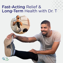 Dr. T products in an athlete setting after training session.