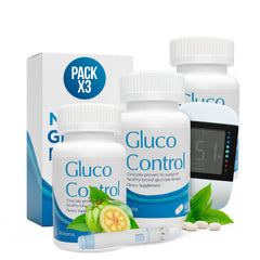 Dr. T Gluco Control bottle pour shows easy daily use for steady energy
