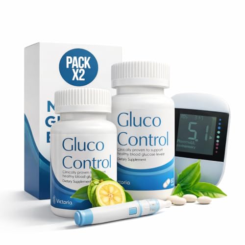 Dr. T Gluco Control bottle with tablets supports daily wellness balance.