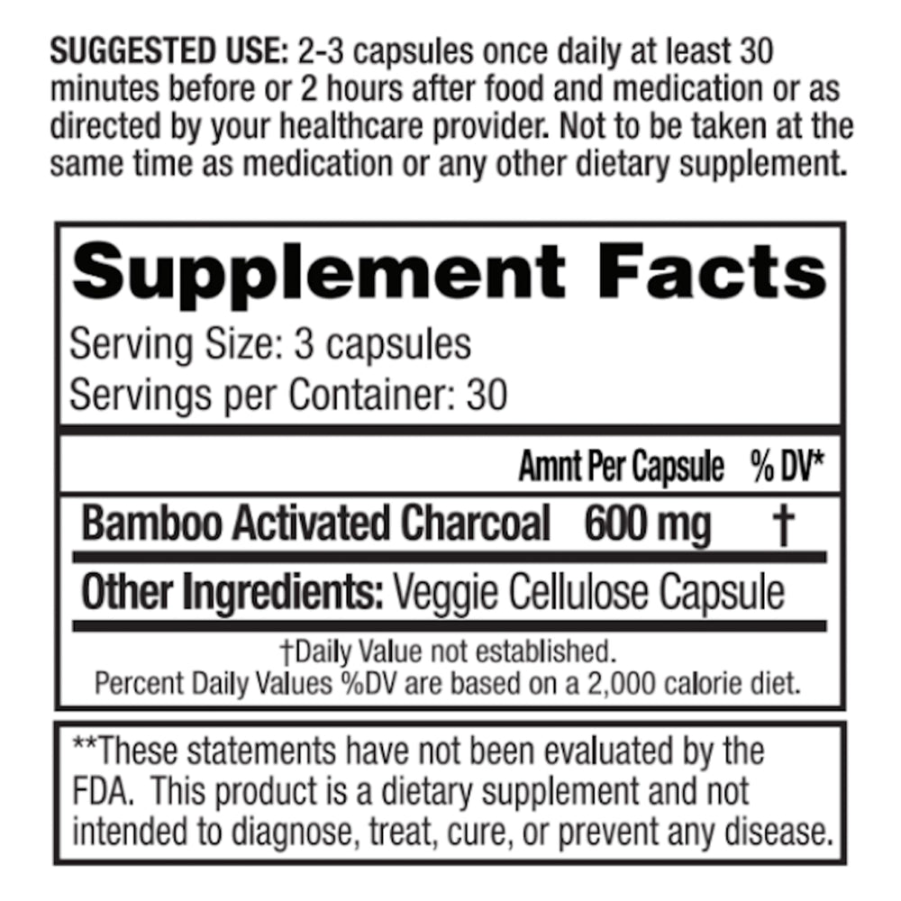 Close-up of capsules showing coconut-free formula for cleaner detox options.