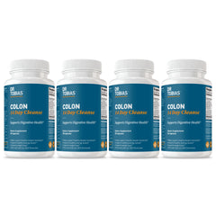 Dr. Tobias Colon Cleanse bottle front view promoting gentle digestive support.