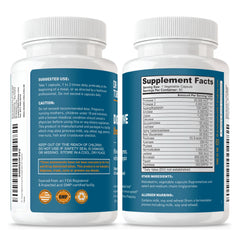 Dr. Tobias Digestive Enzymes open bottle with capsules ready to take.