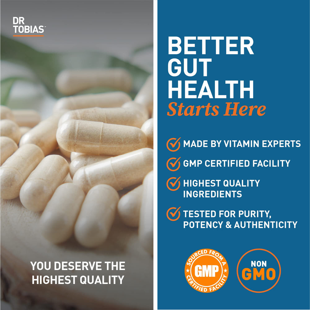 Dr. Tobias Probiotics Women manufactured in USA following GMP standards.