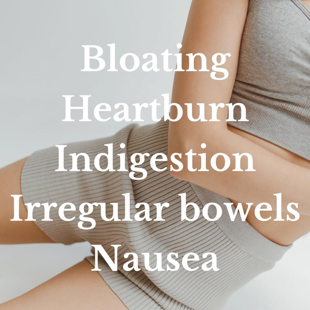 Label details on Dr. Tummy highlighting vegan formulation and ingredients.