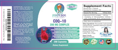 Dr Valerie Nelson CoQ10 bottle and capsules for daily use