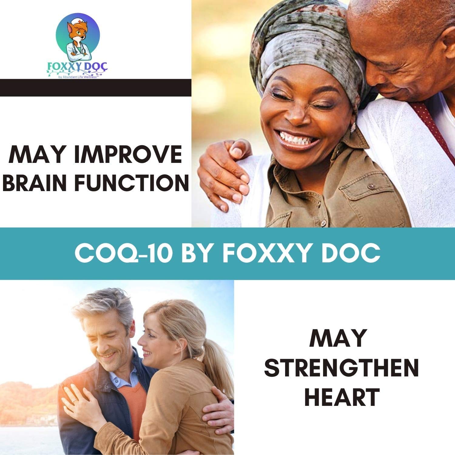 CoQ10 bottle signaling heart health support from Dr Valerie Nelson
