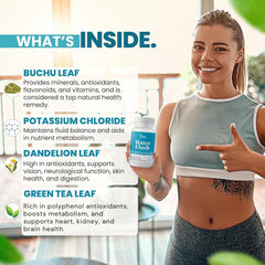 DR VITAMIN SOLUTIONS bloating relief scenario with a fit lifestyle image.