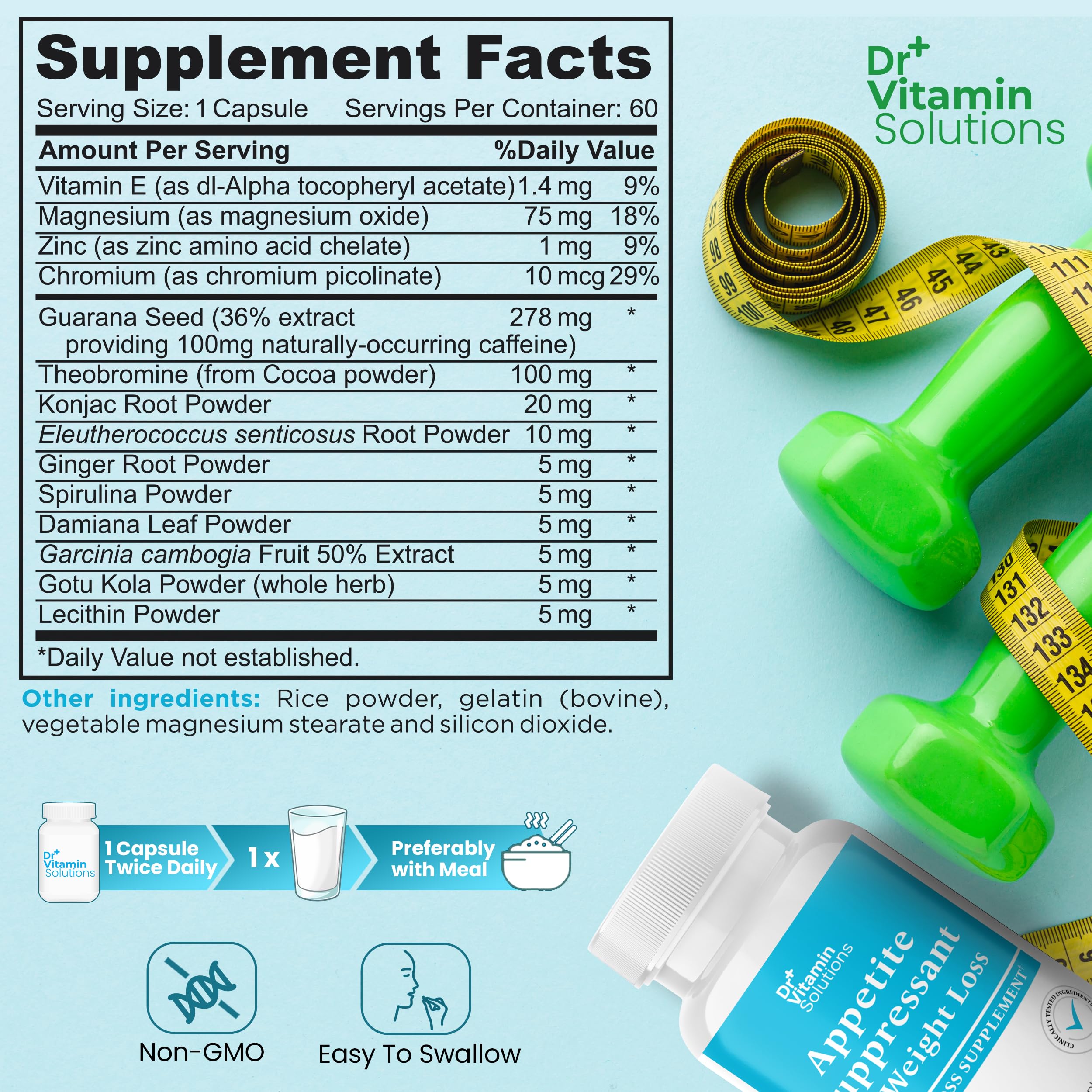 DR VITAMIN SOLUTIONS capsules closeup for easy daily use