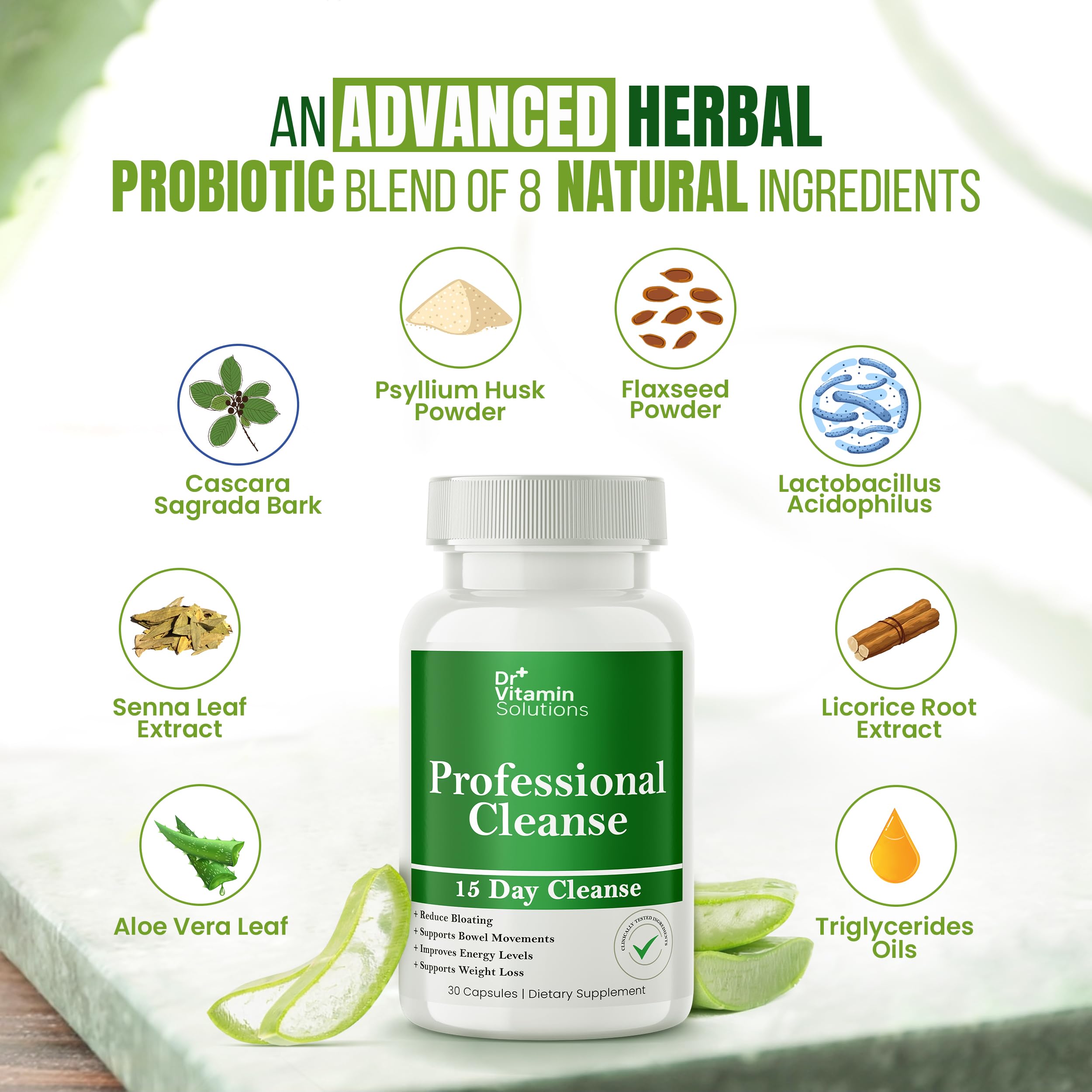 Digestive health infographic from DR VITAMIN SOLUTIONS shows detox pathway.