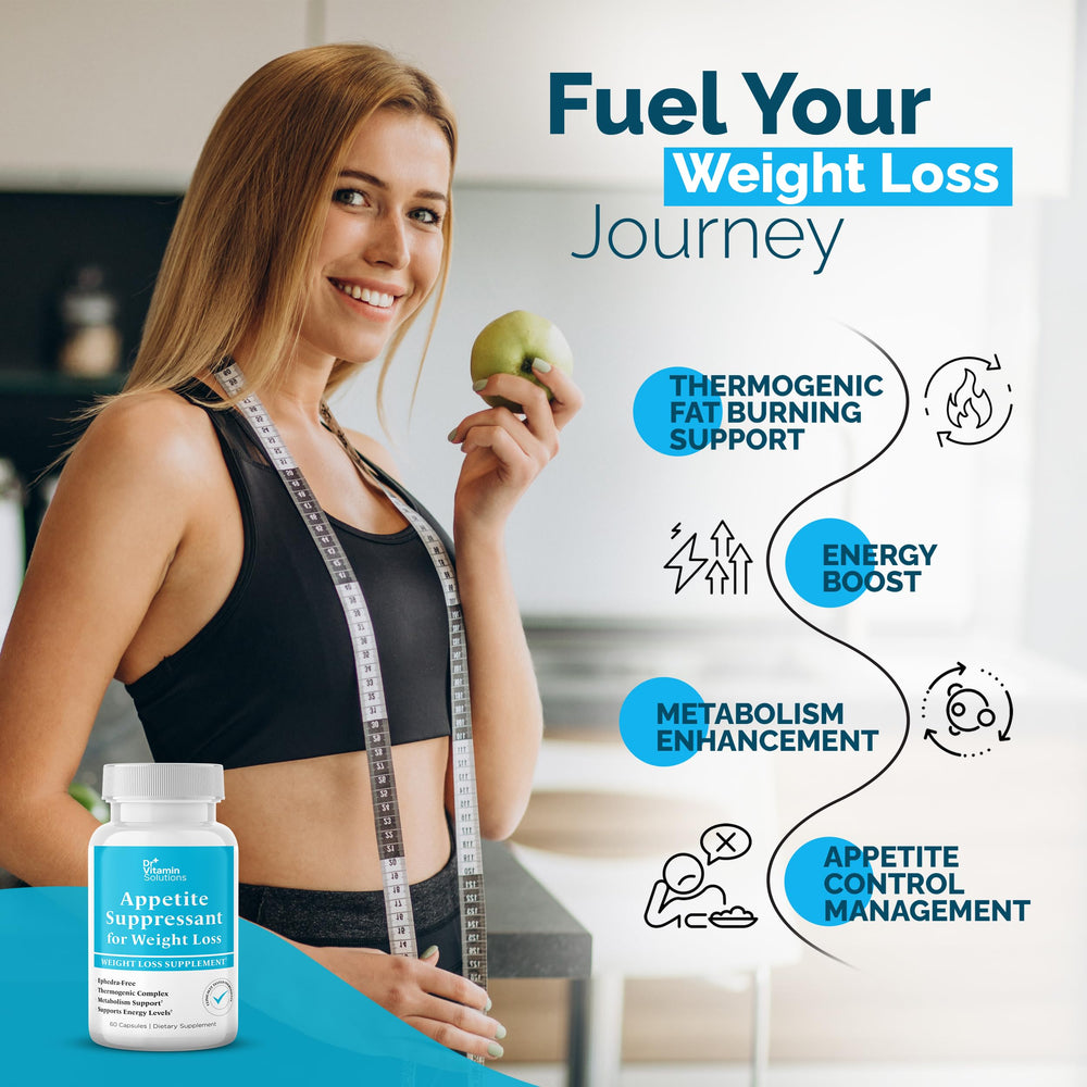 DR VITAMIN SOLUTIONS garcinia fruit image emphasizes natural appetite control