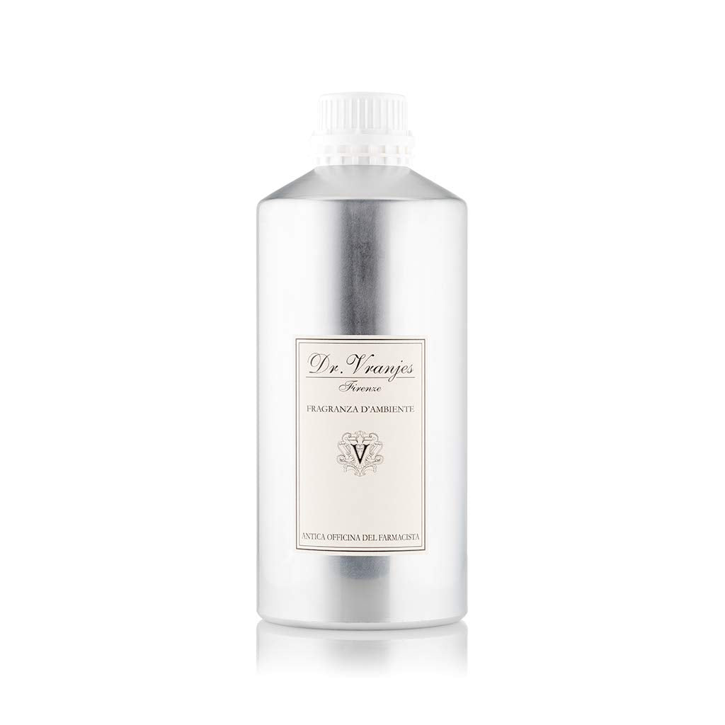 Dr. Vranjes Ginger and Lime diffuser refill bottle highlighting warm citrus ambience for home fragrance.