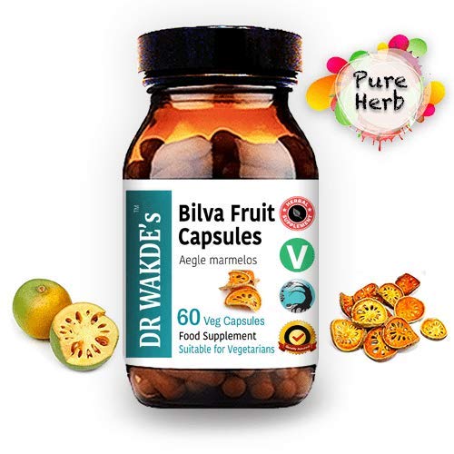 DR WAKDE'S Bilva Capsules packaging highlights pure herbal formula