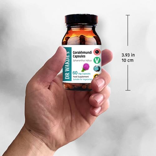 DR WAKDE'S Gorakhmundi capsules in a daily routine setup.
