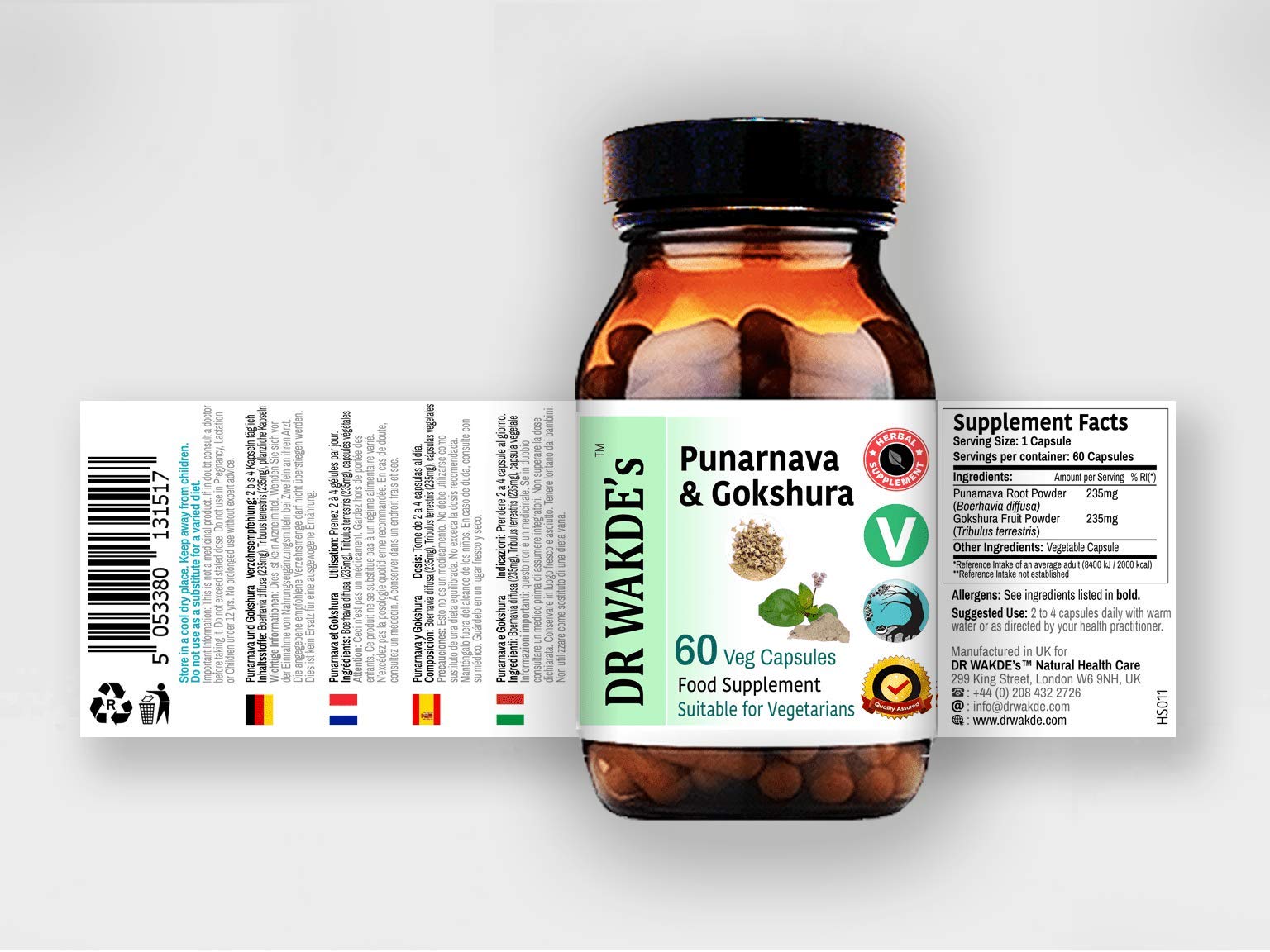 Open capsule beside tea-ready preparation option.