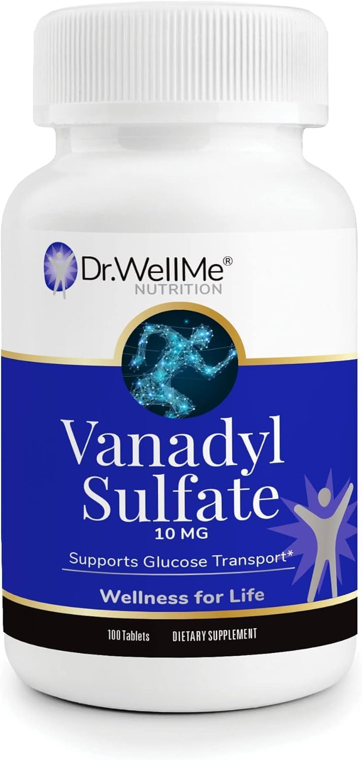 Person taking DR WELLME Vanadyl Sulfate during daily routine