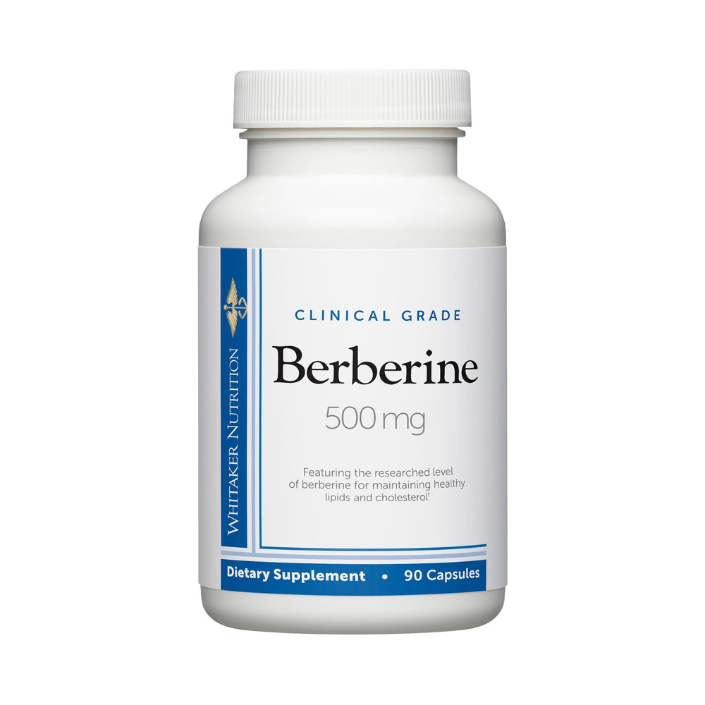 DR.WHITAKER Berberine Clinical Grade bottle showing 1500 mg daily dosage