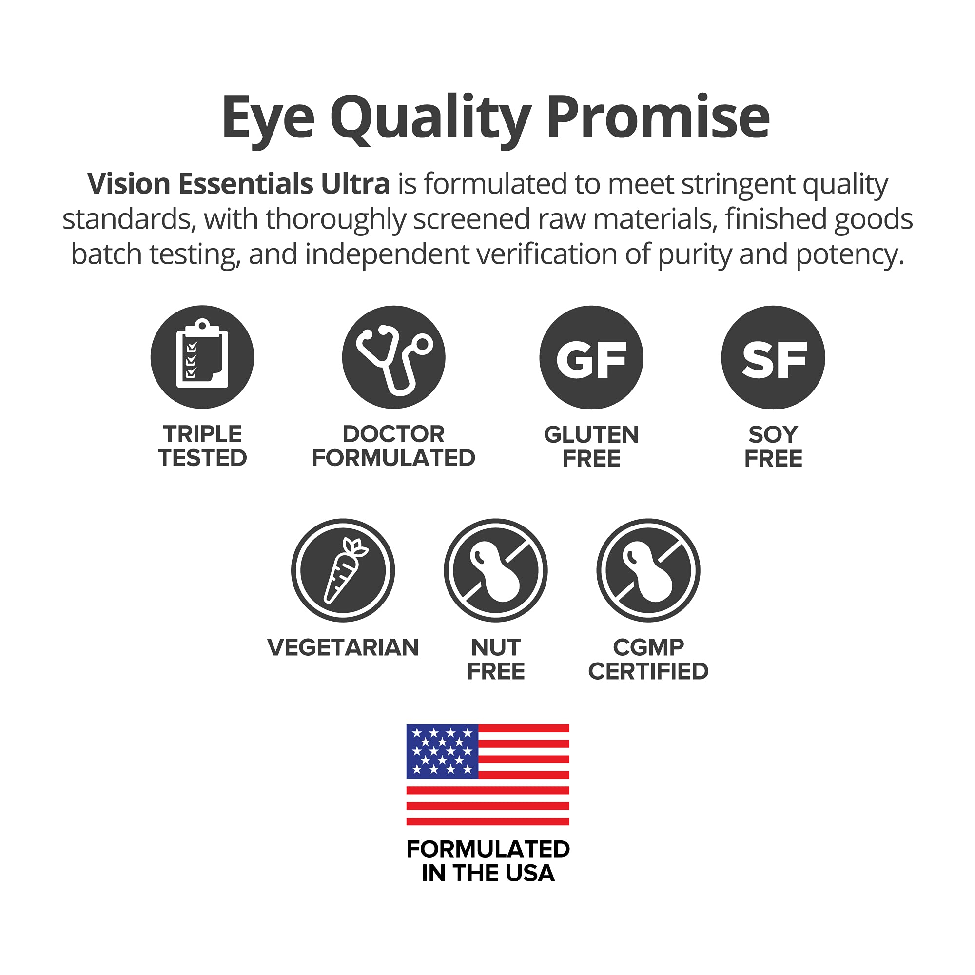 DR.WHITAKER Vision Essentials Ultra bilberry illustration underlines microvascular eye benefits.